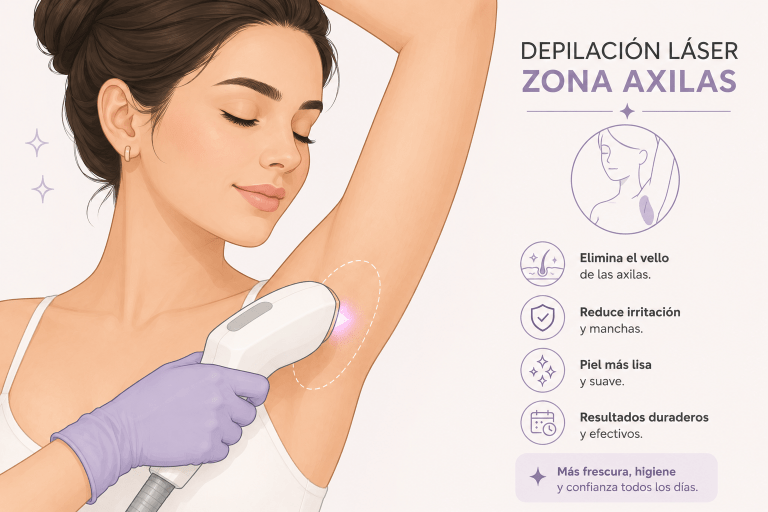 Depilacion laser axilas San Carlos
