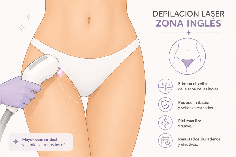 Depilacion laser en ingles San Carlos