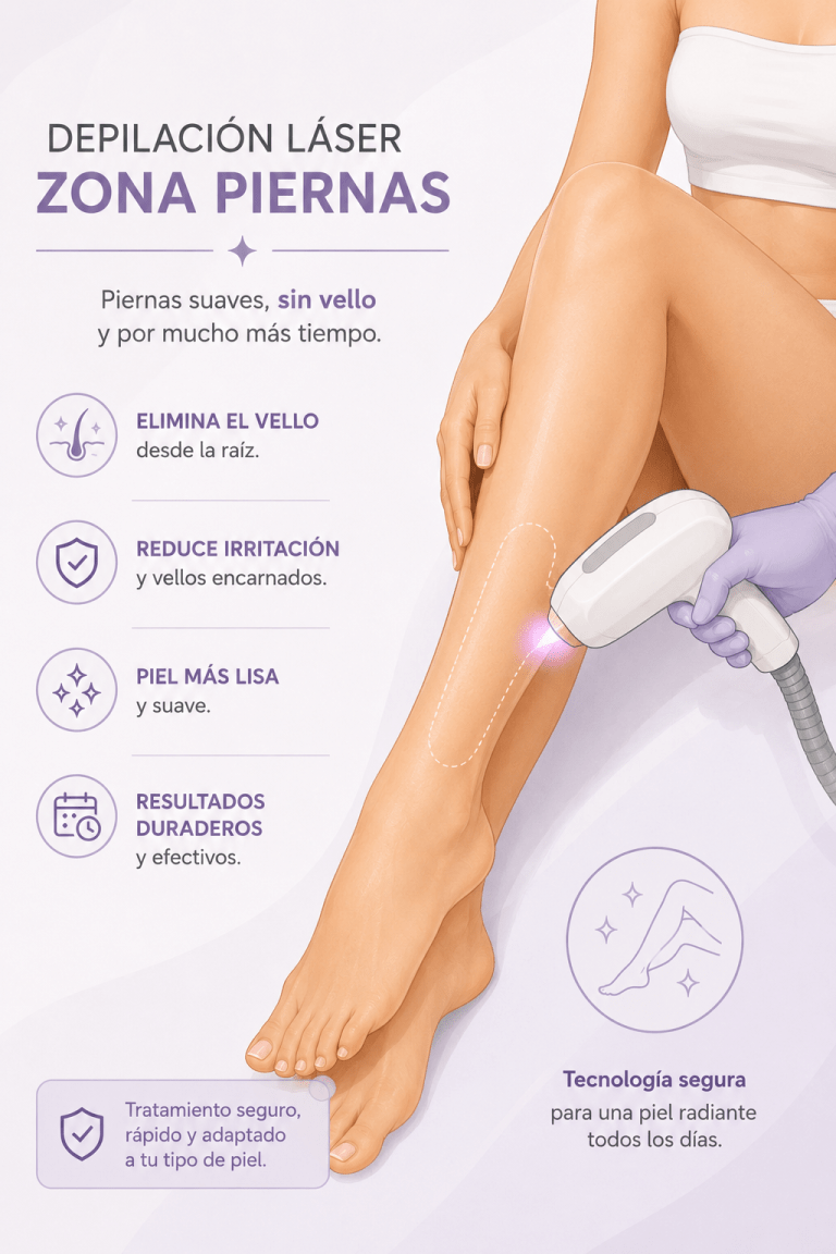 Depilacion laser en piernas San Carlos
