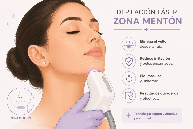 Depilacion laser menton san carlos